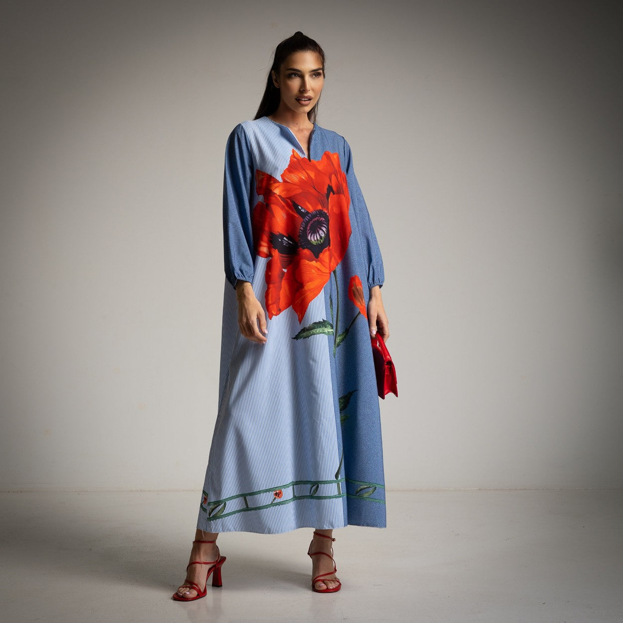 VESTIDO RAYAS AMAPOLA
