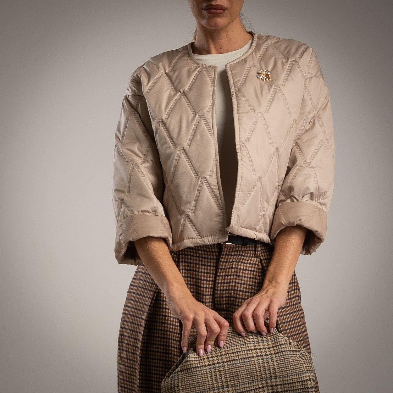 CHAQUETA ACOLCHADA CORTA