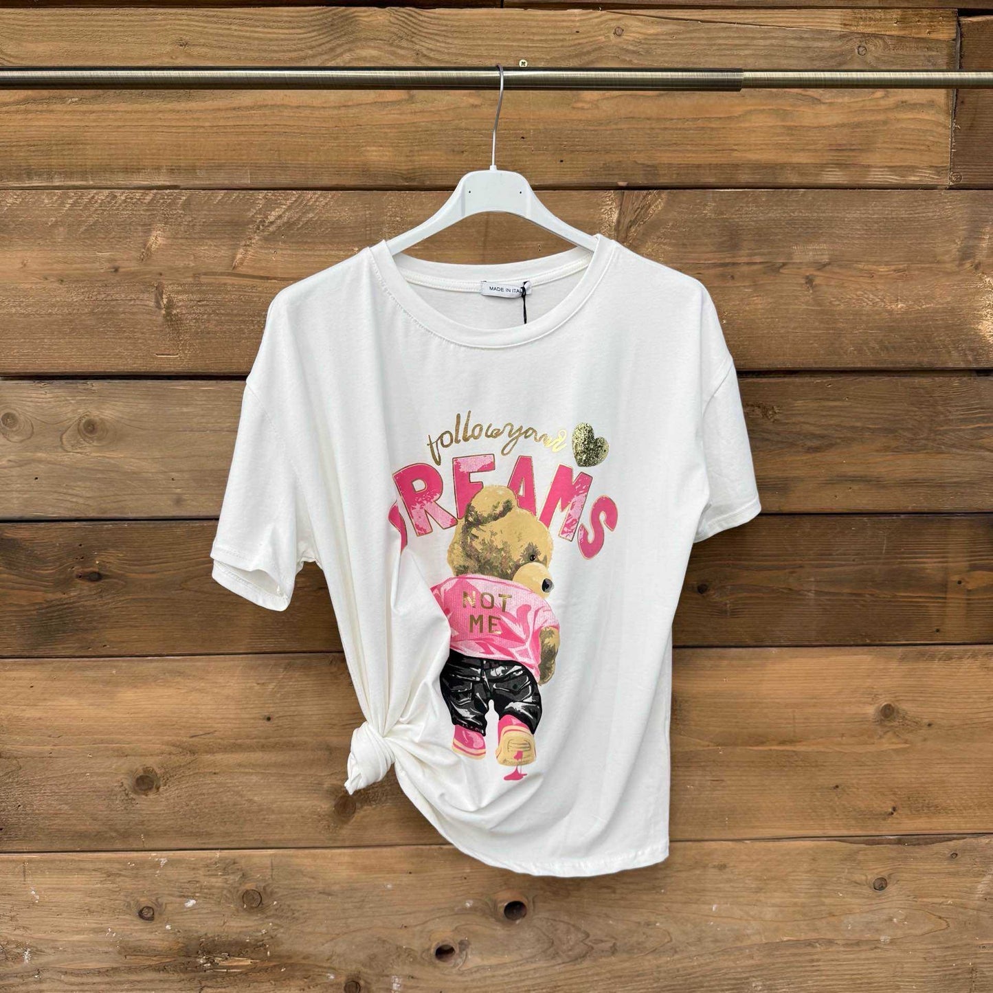 CAMISETA FOLLOW YOUR DREAMS