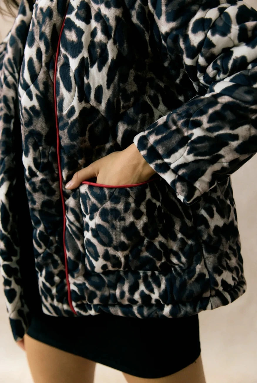 ABRIGO ACOLCHADO PRINT LIGERO