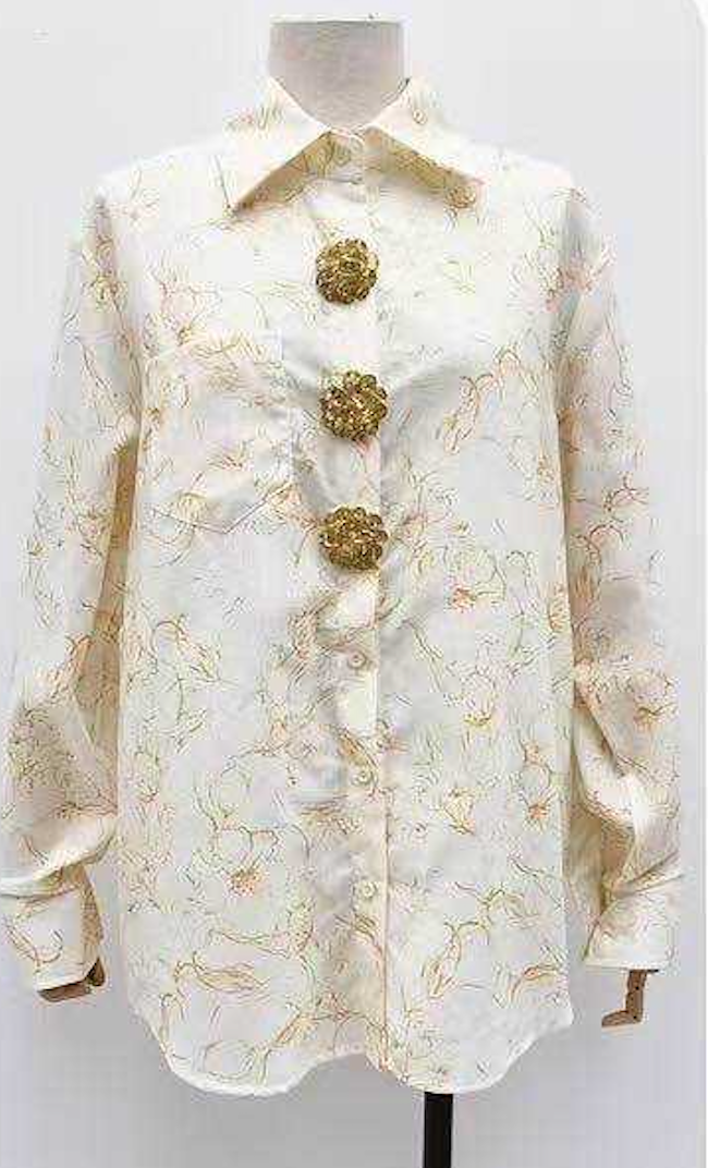 CAMISA BOTONES JOYA FLORES