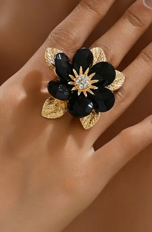 ANILLO FLOR AJUSTABLE
