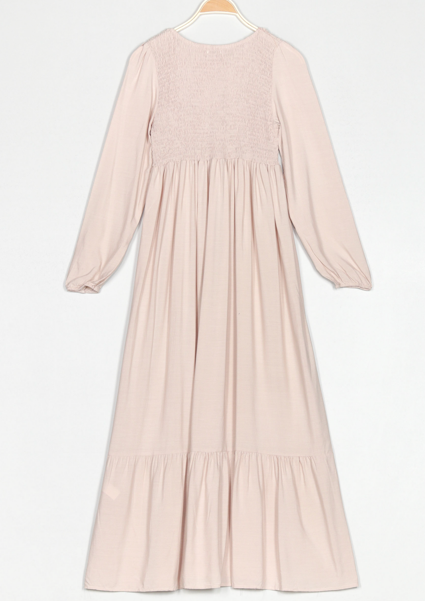VESTIDO LARGO FRUNCES