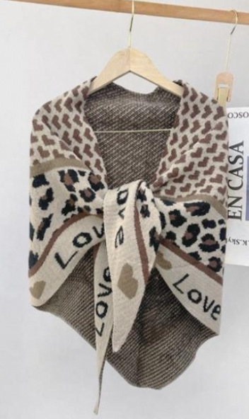 CHAL PUNTO ANIMALPRINT COMBINADO