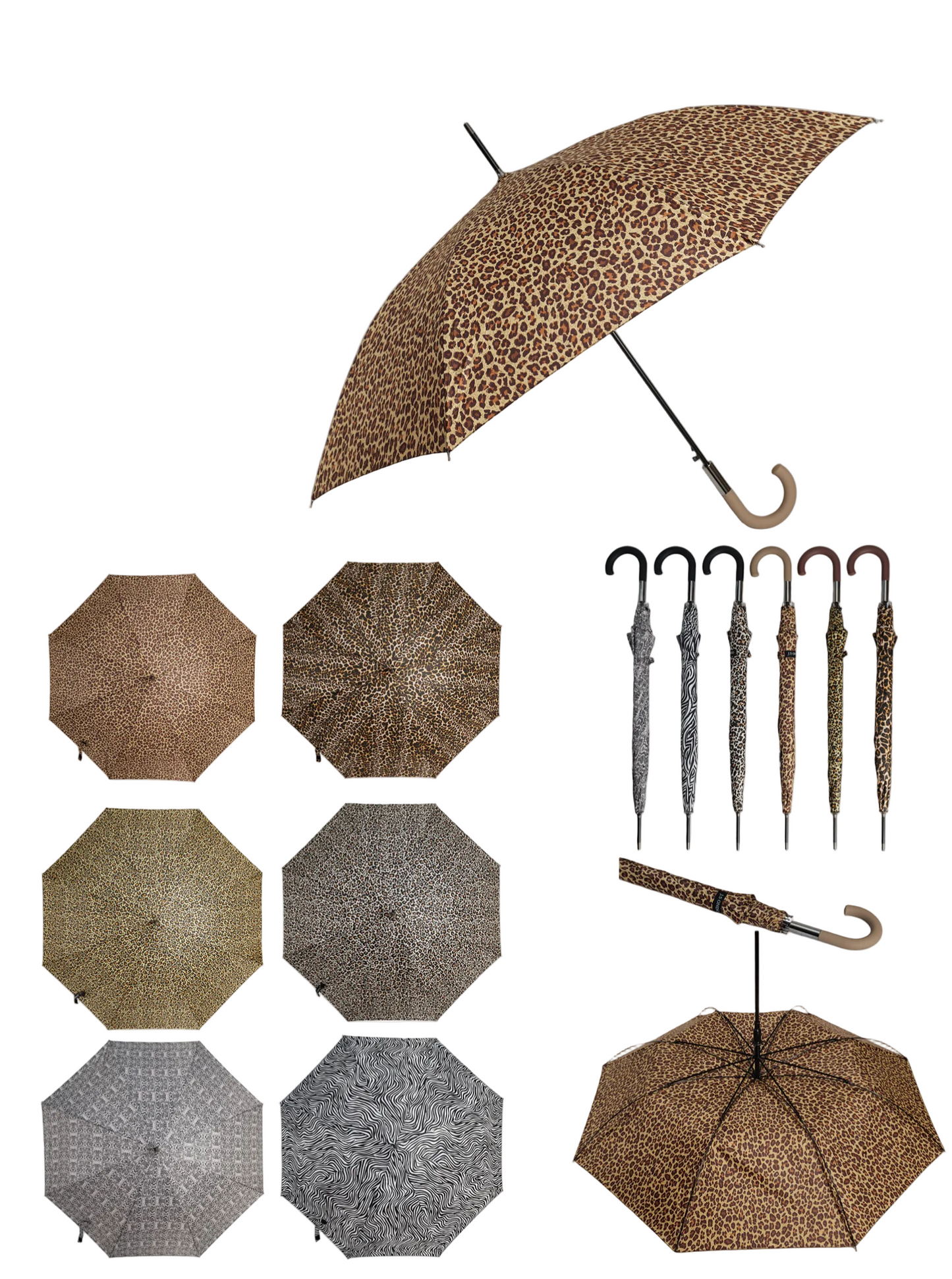 PARAGUAS AUTOMÁTICO ANIMALPRINT