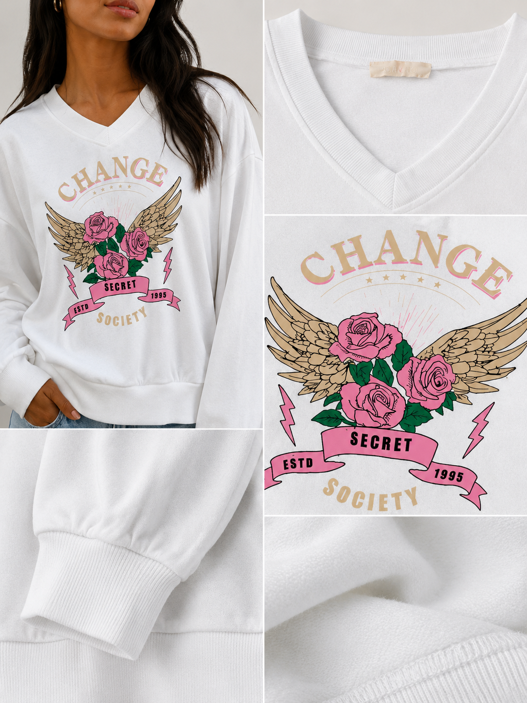 SUDADERA CHANGE SOCIETY