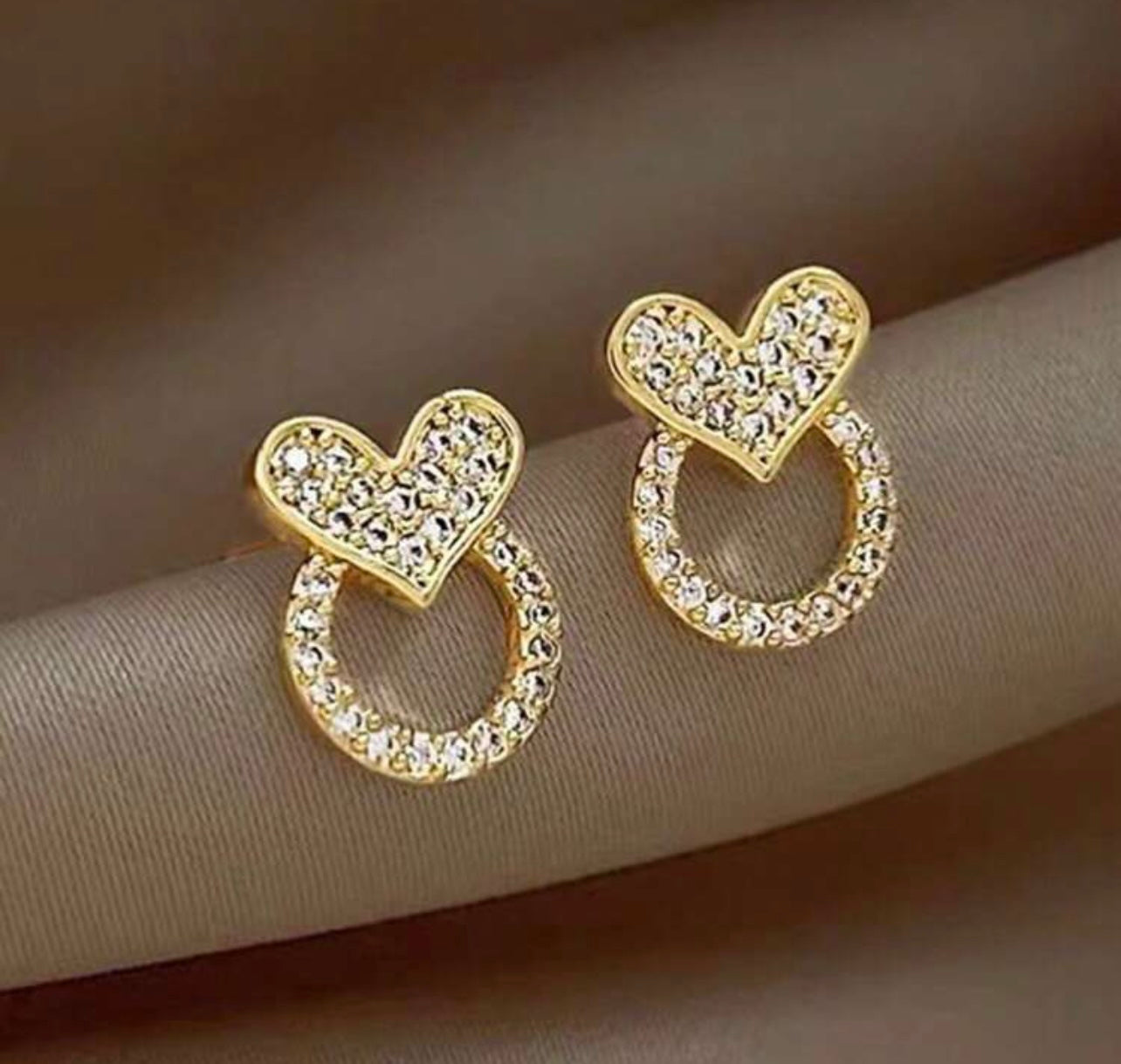 PENDIENTES CORAZONES AC.INOX.