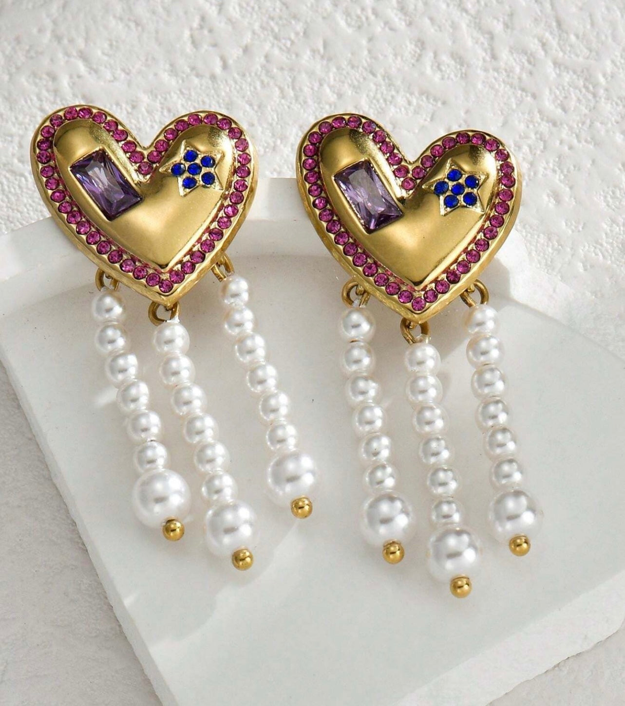 PENDIENTES CORAZÓN AC.INOX.