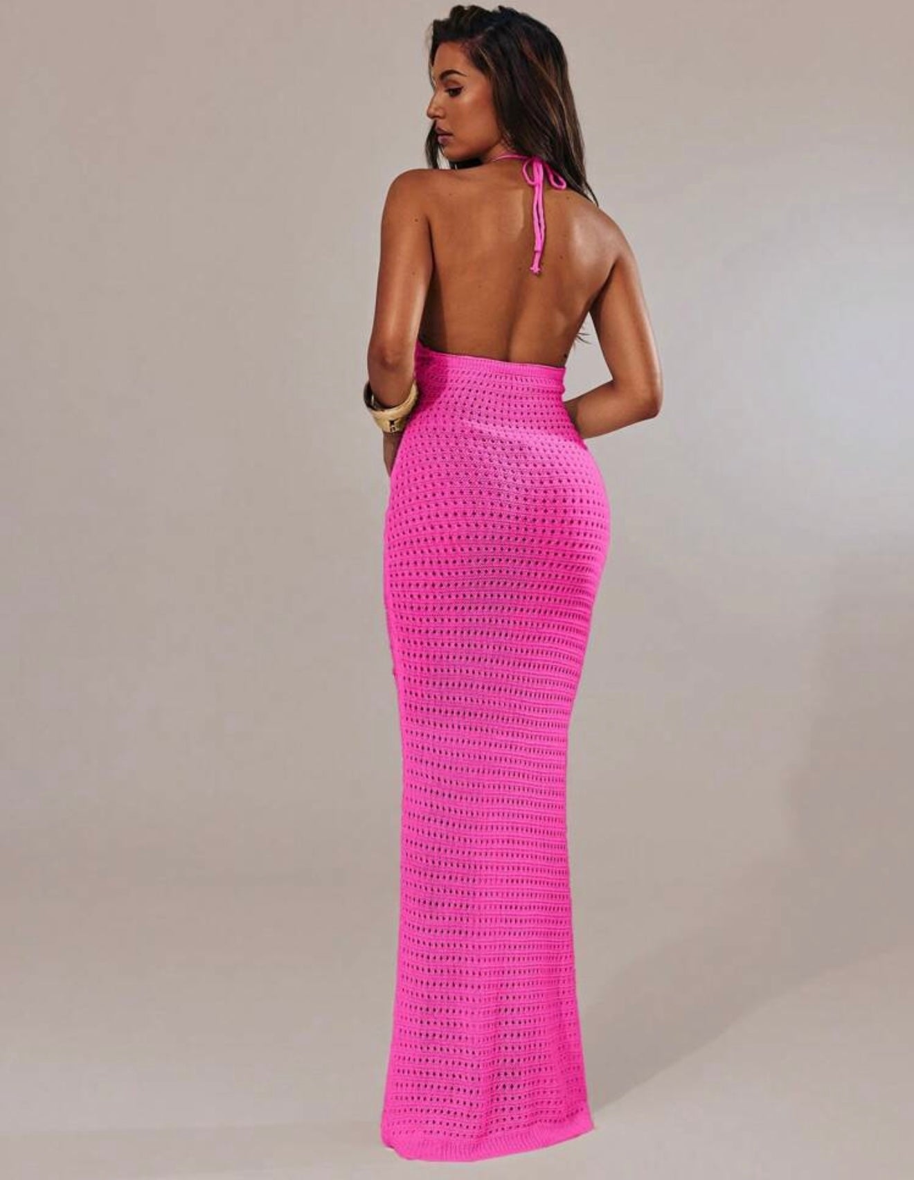 VESTIDO PUNTO FLORES