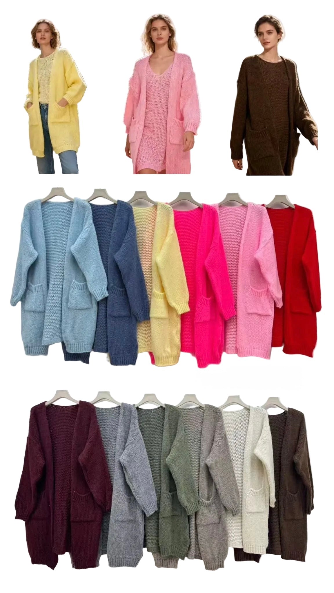 CHAQUETA PUNTO CALADO