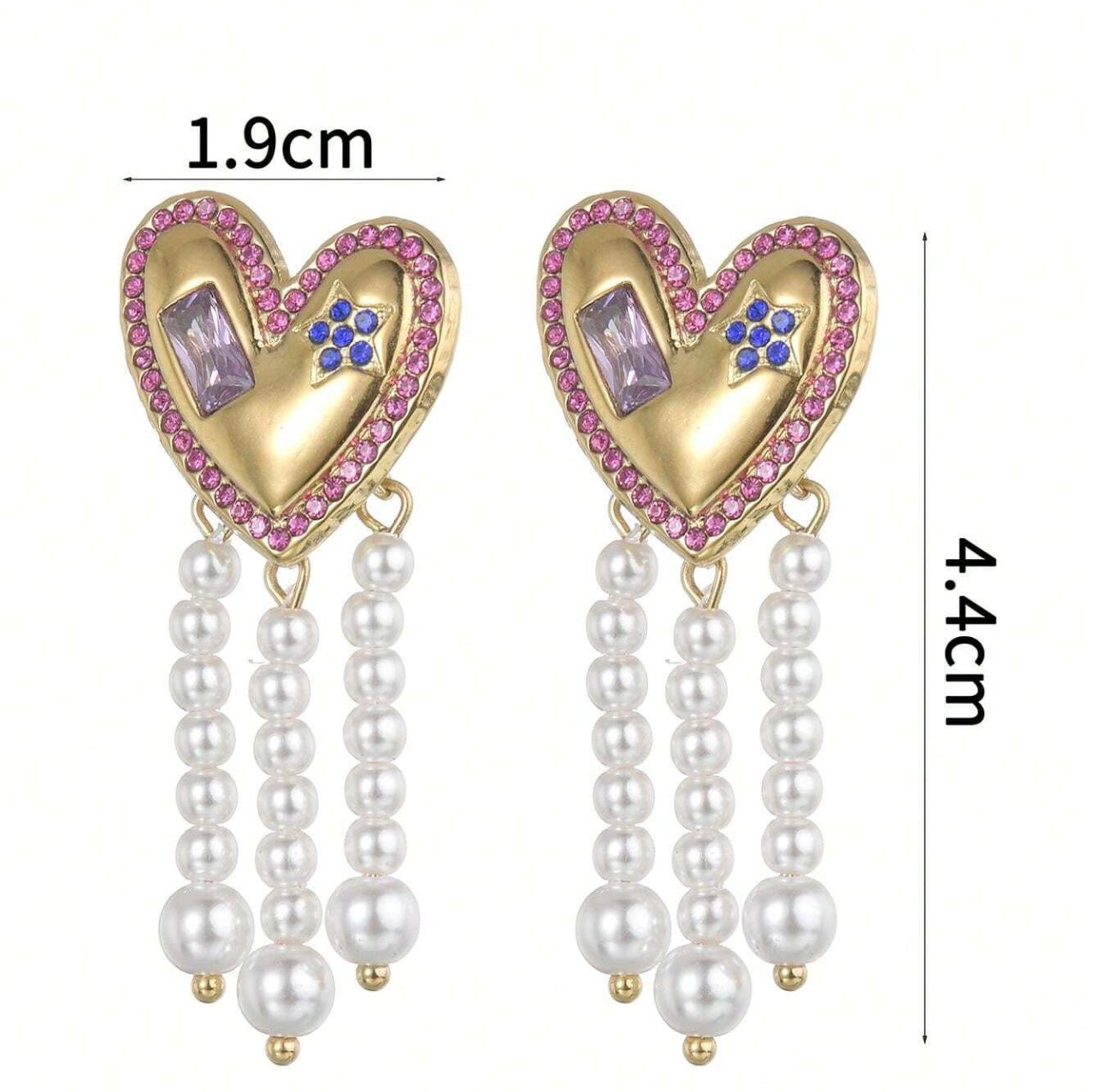 PENDIENTES CORAZÓN AC.INOX.