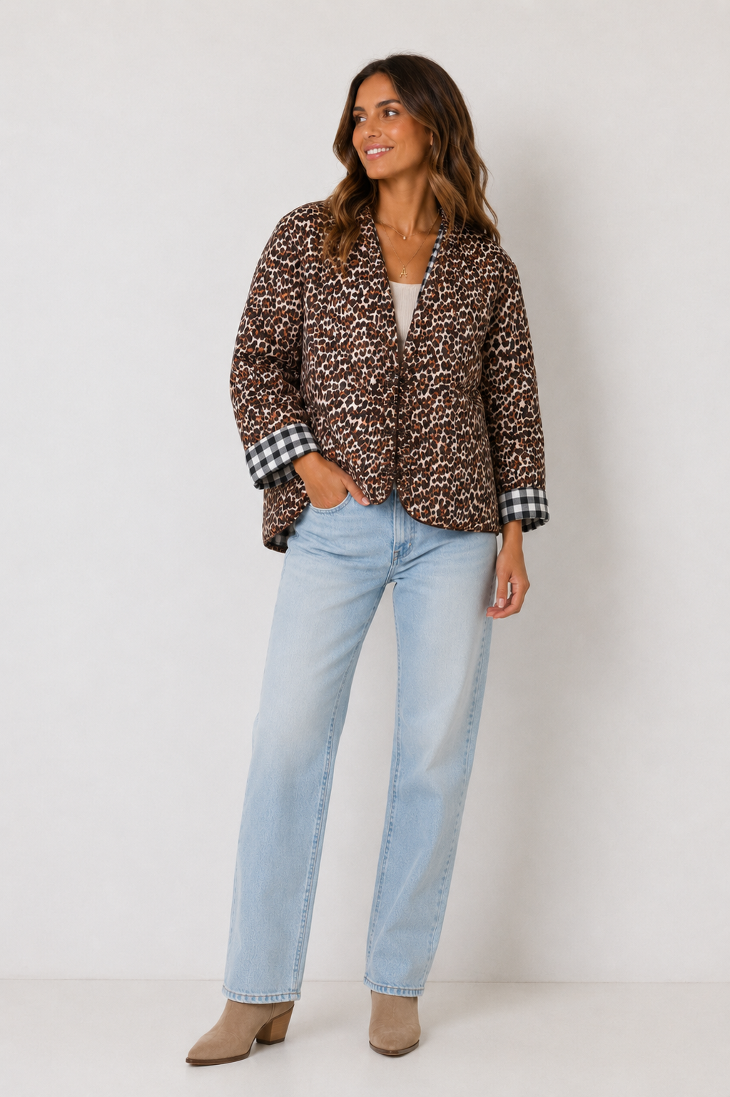 CHAQUETA COMBINADA