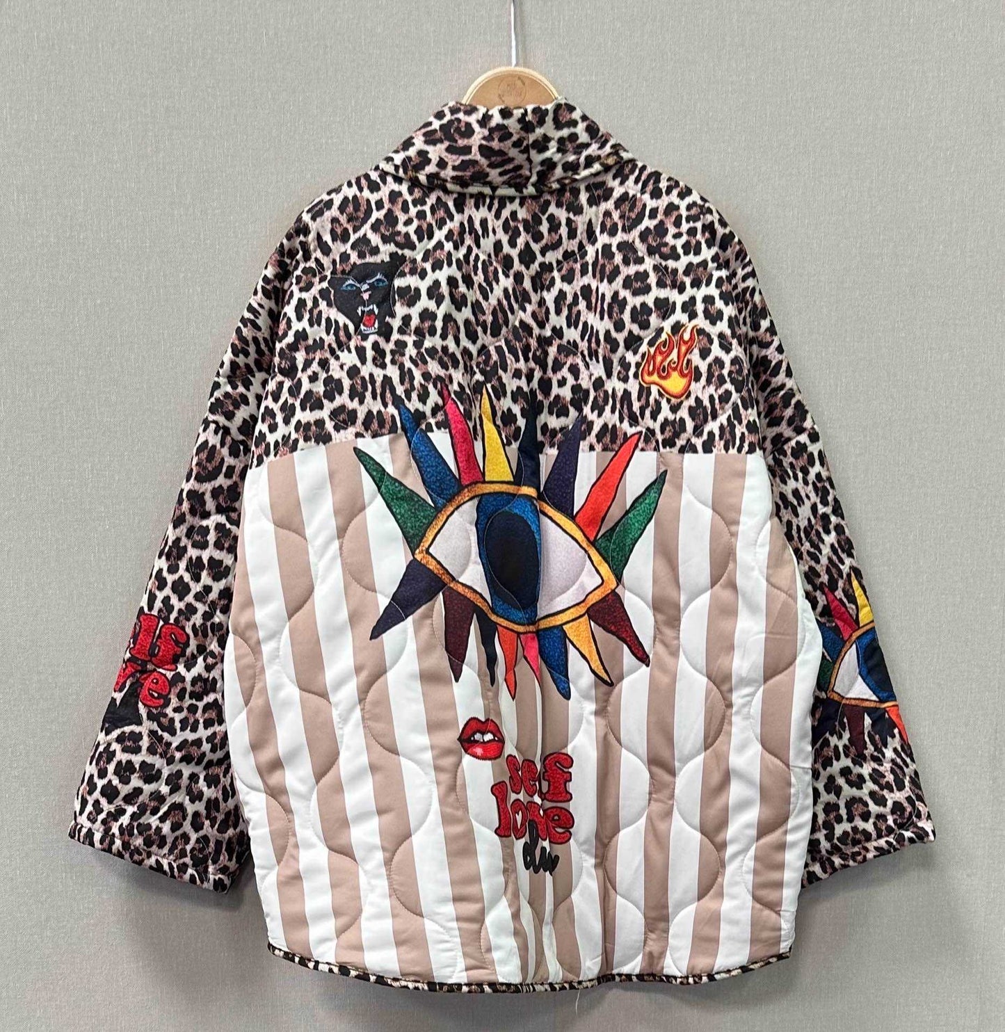 CHAQUETA OJO PRINT