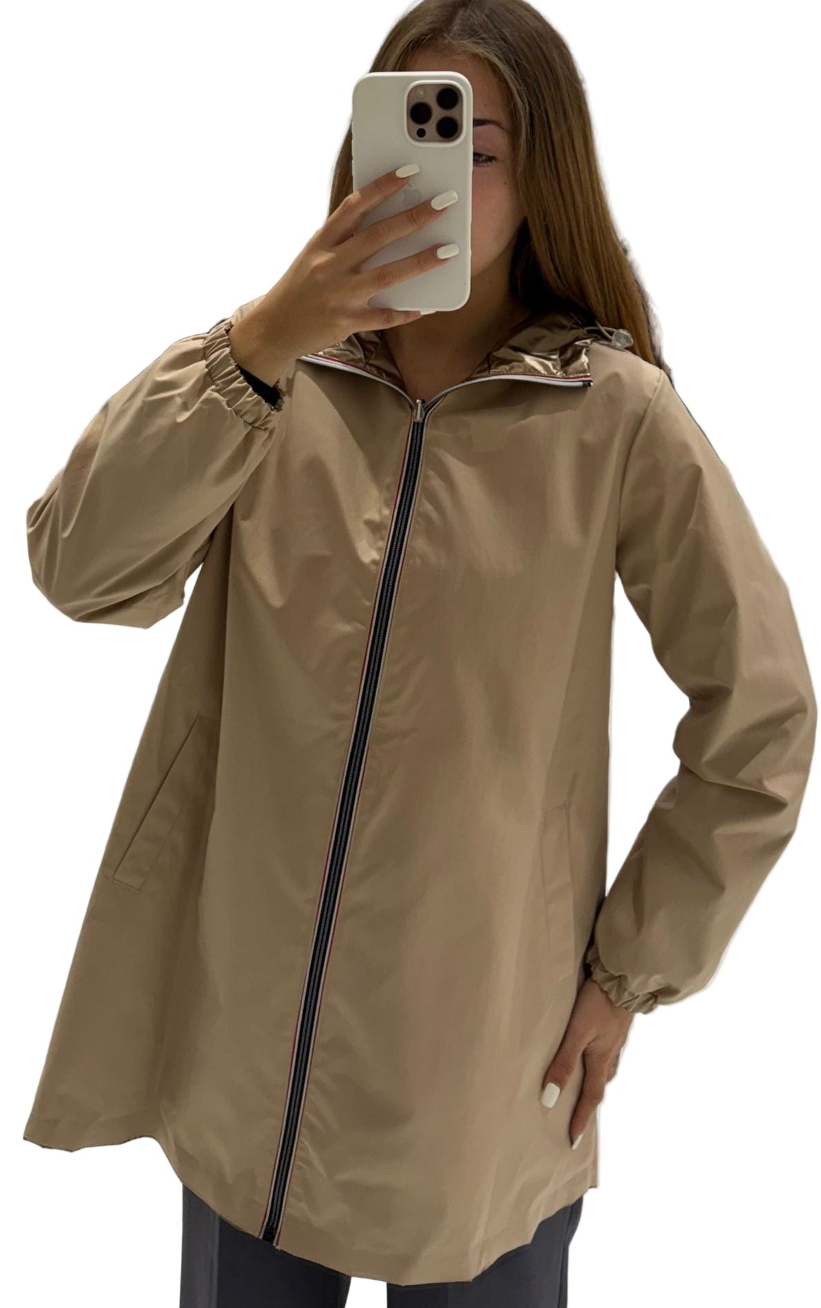 CHUBASQUERO BRONCE REVERSIBLE