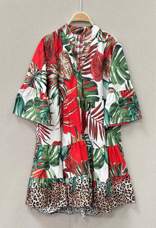 VESTIDO PARAÍSO CORTO