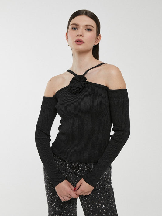 JERSEY FLOR LUREX