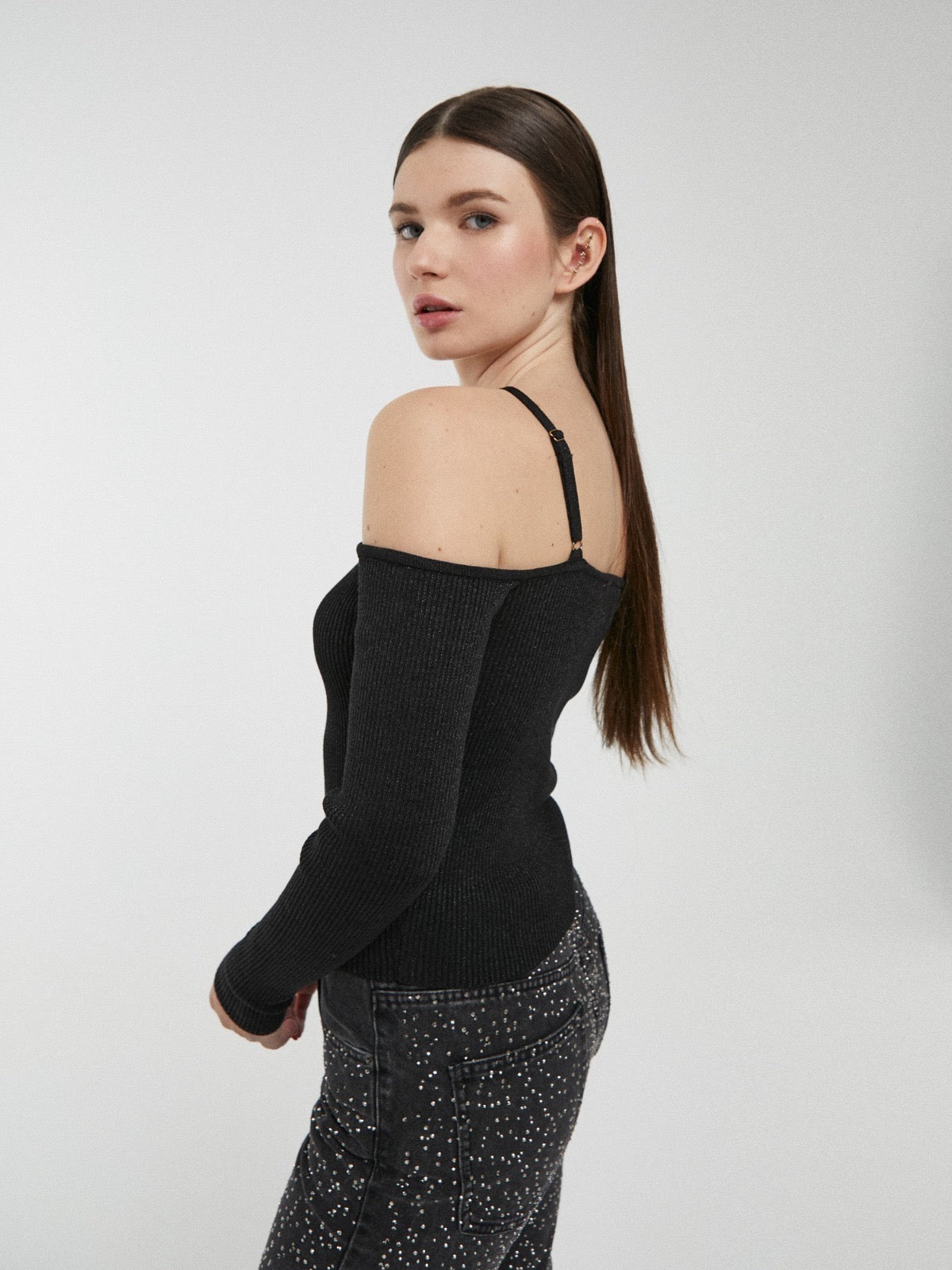 JERSEY FLOR LUREX