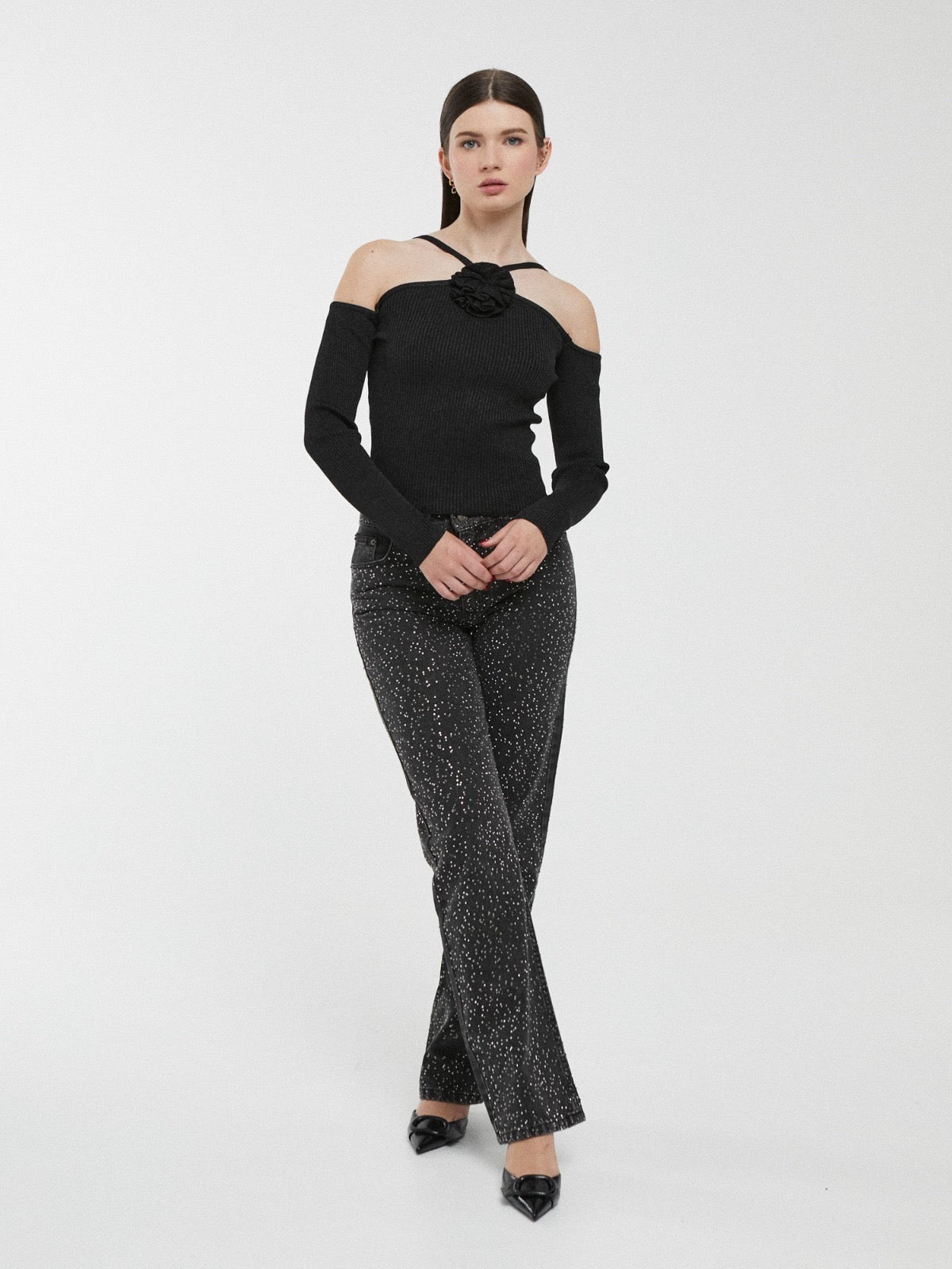 JERSEY FLOR LUREX