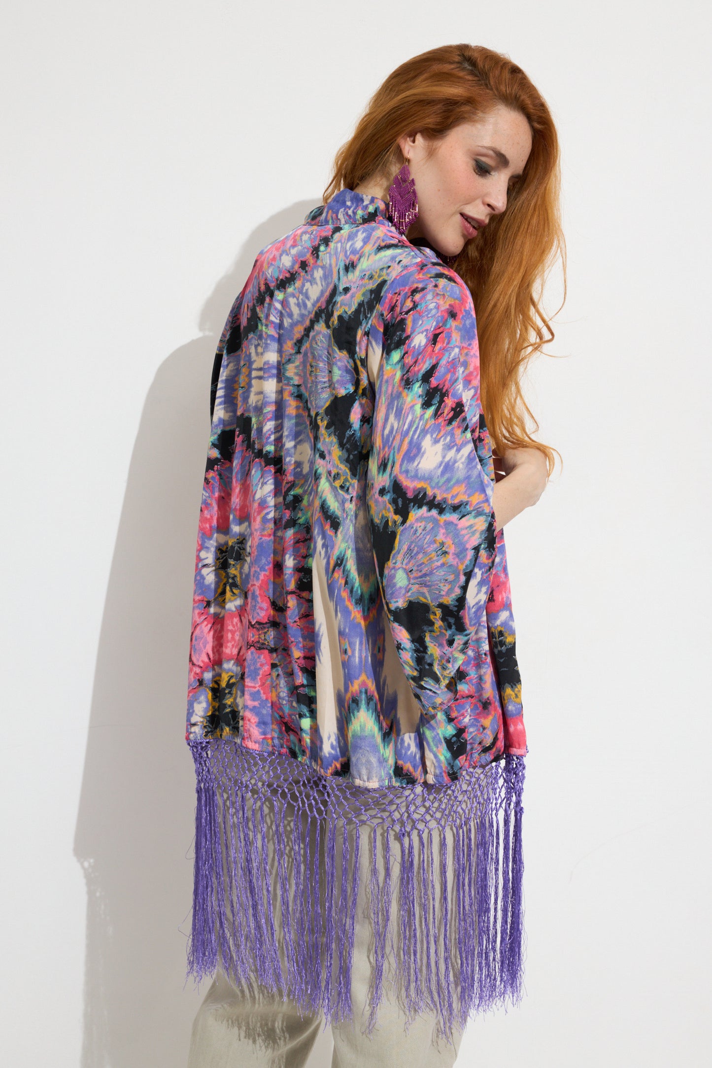 KIMONO CORTO FLECOS