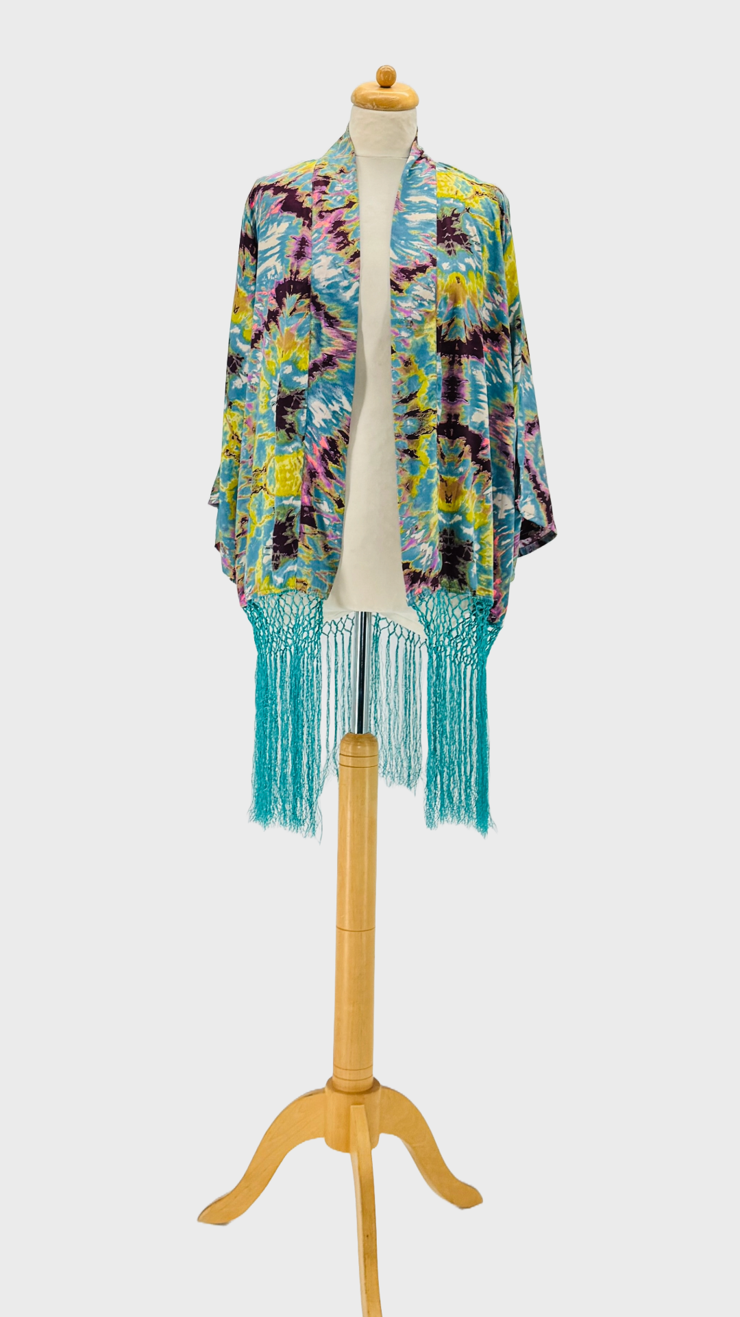 KIMONO CORTO FLECOS