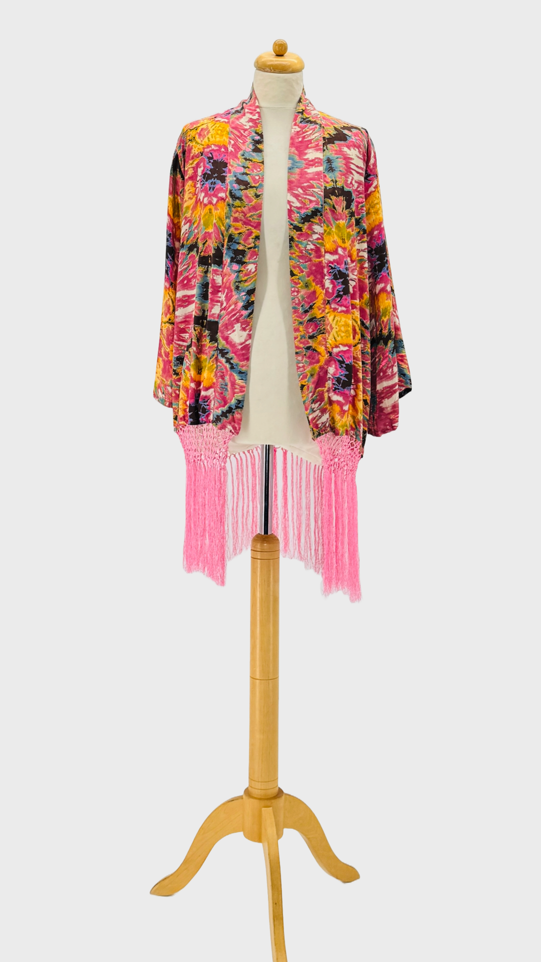 KIMONO CORTO FLECOS