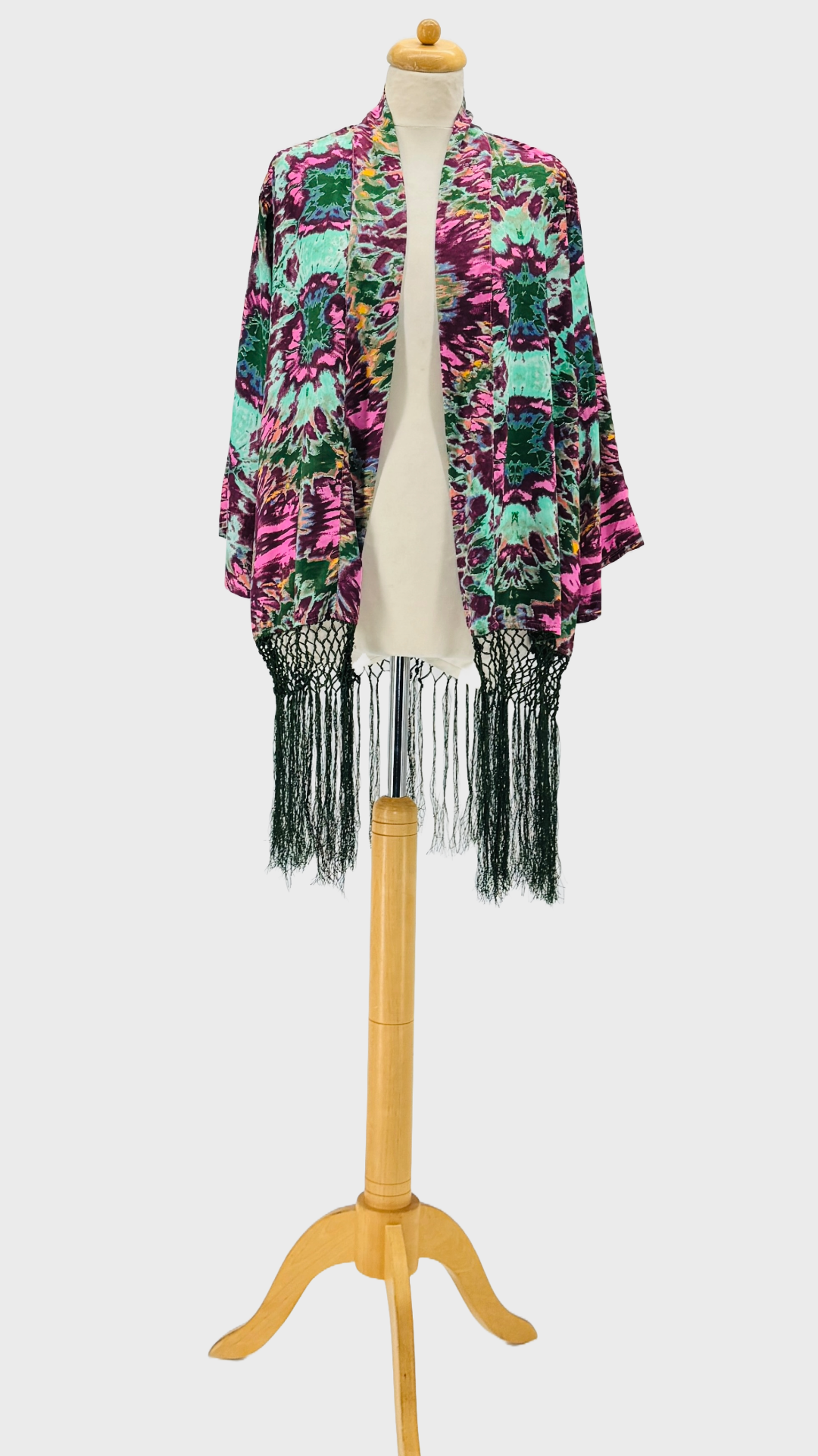 KIMONO CORTO FLECOS