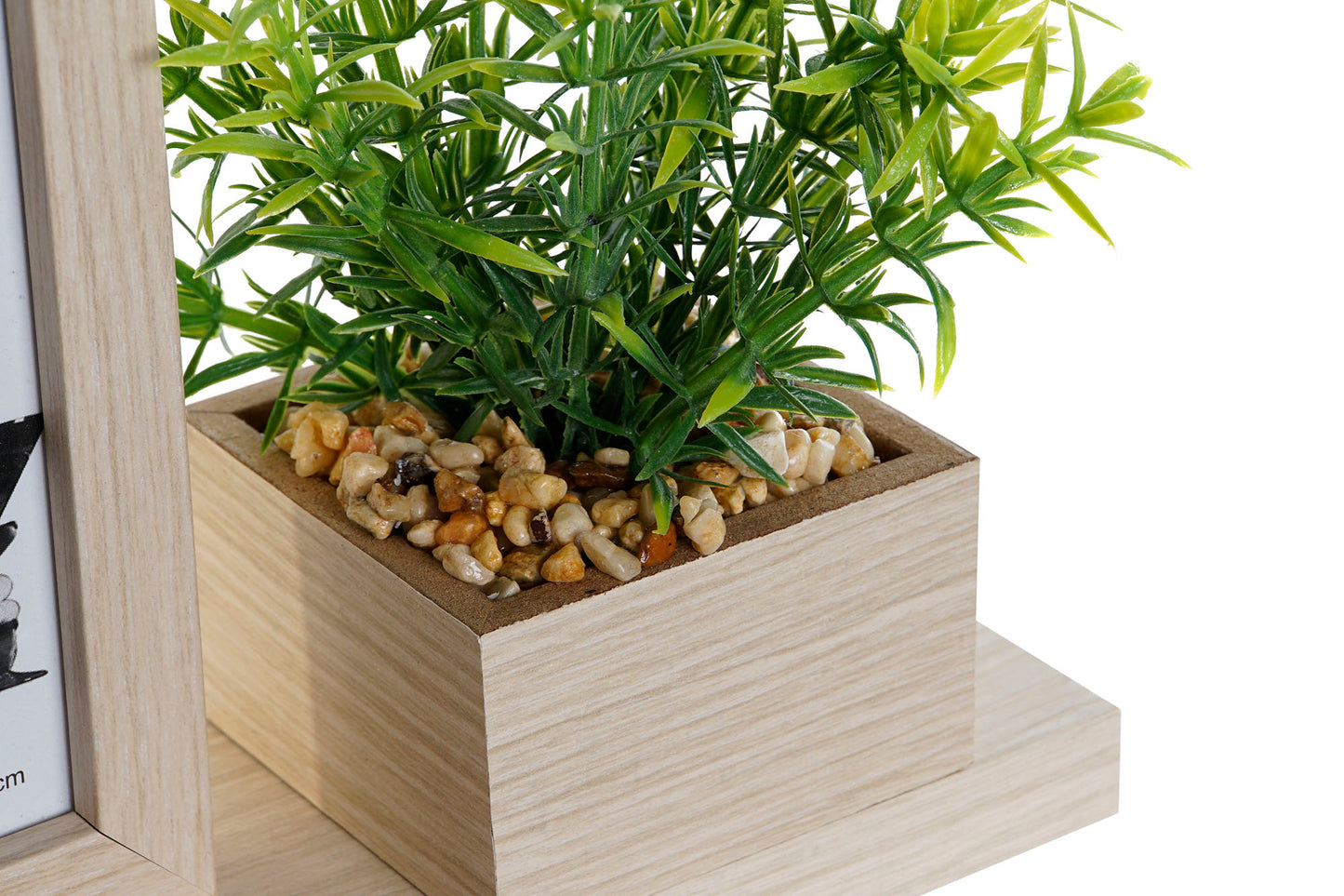 MARCO FOTO 10X15 MDF 25X7X19 PLANTA NATURAL