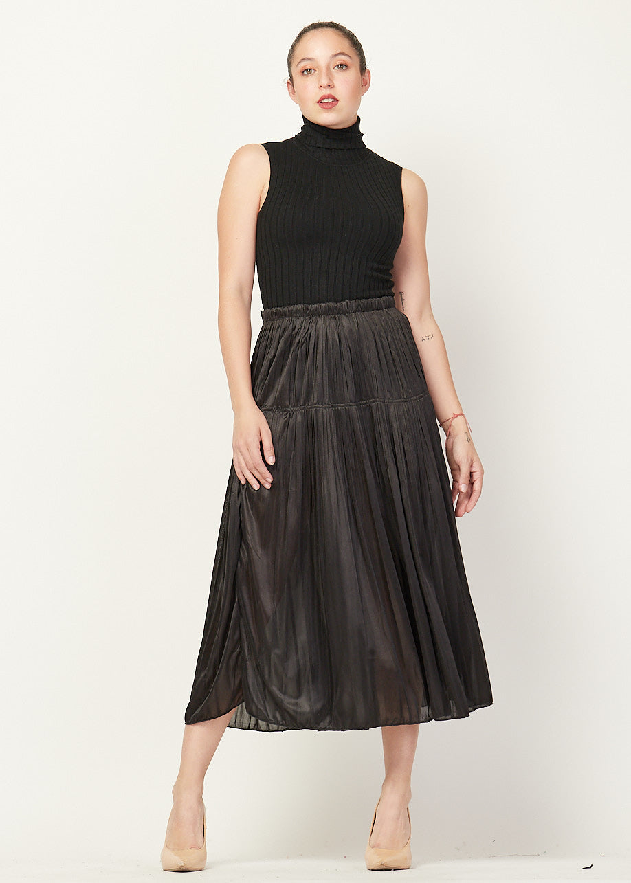 FALDA SEMI TRANSPARENTE