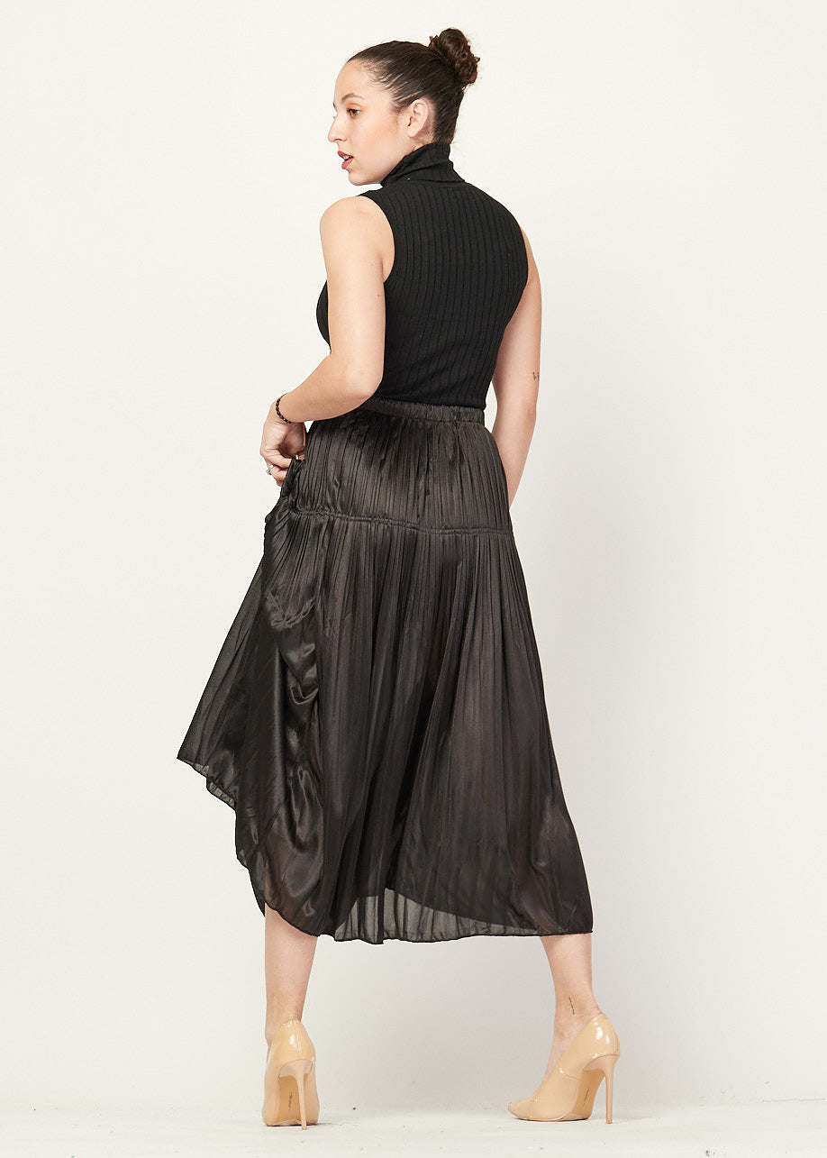 FALDA SEMI TRANSPARENTE