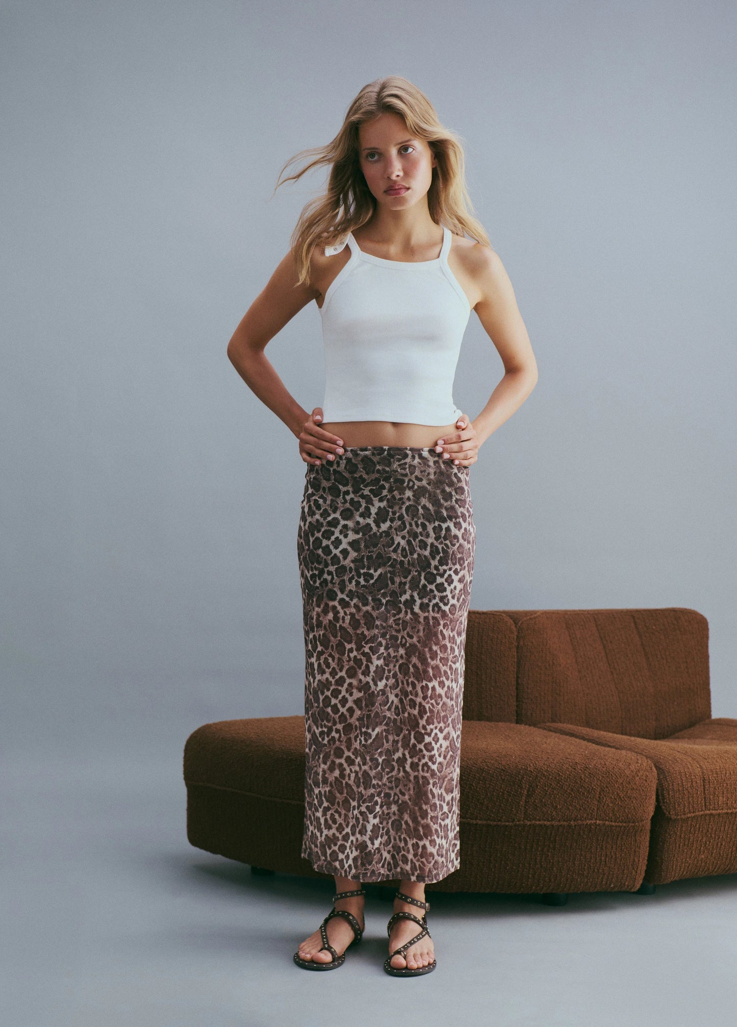 FALDA TUL PRINT