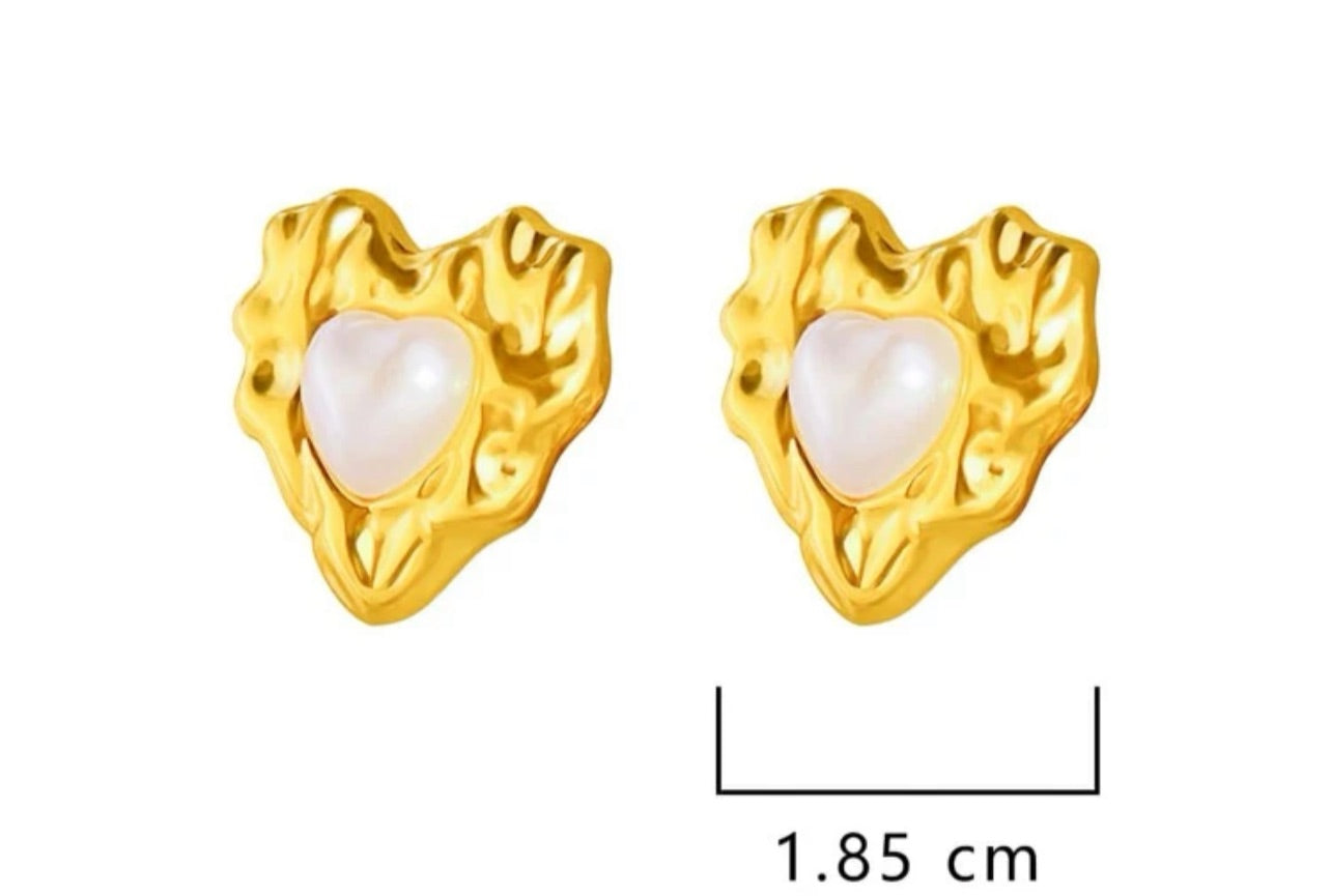 PENDIENTES CORAZÓN AC.INOX.