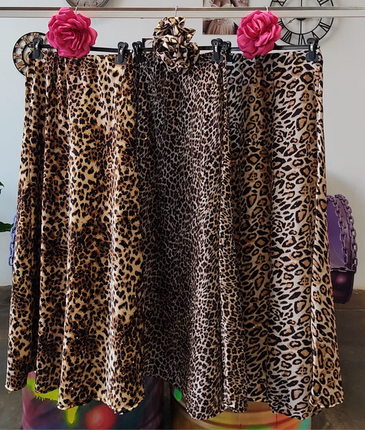 FALDA PRINT BRILLOS