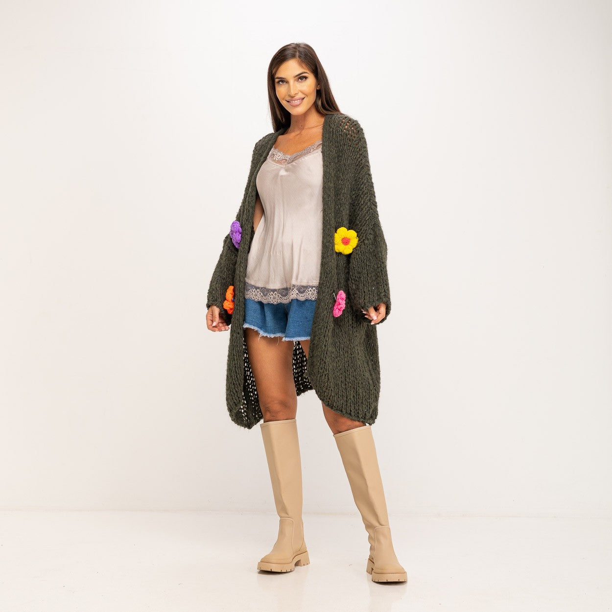 REBECON MAXI MOHAIR FLOWER
