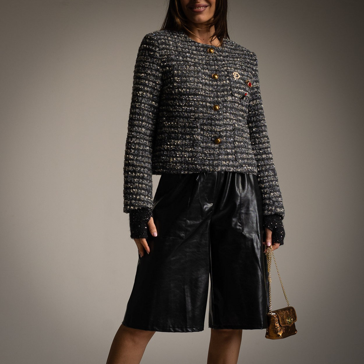 CHAQUETA TWEED LIPS