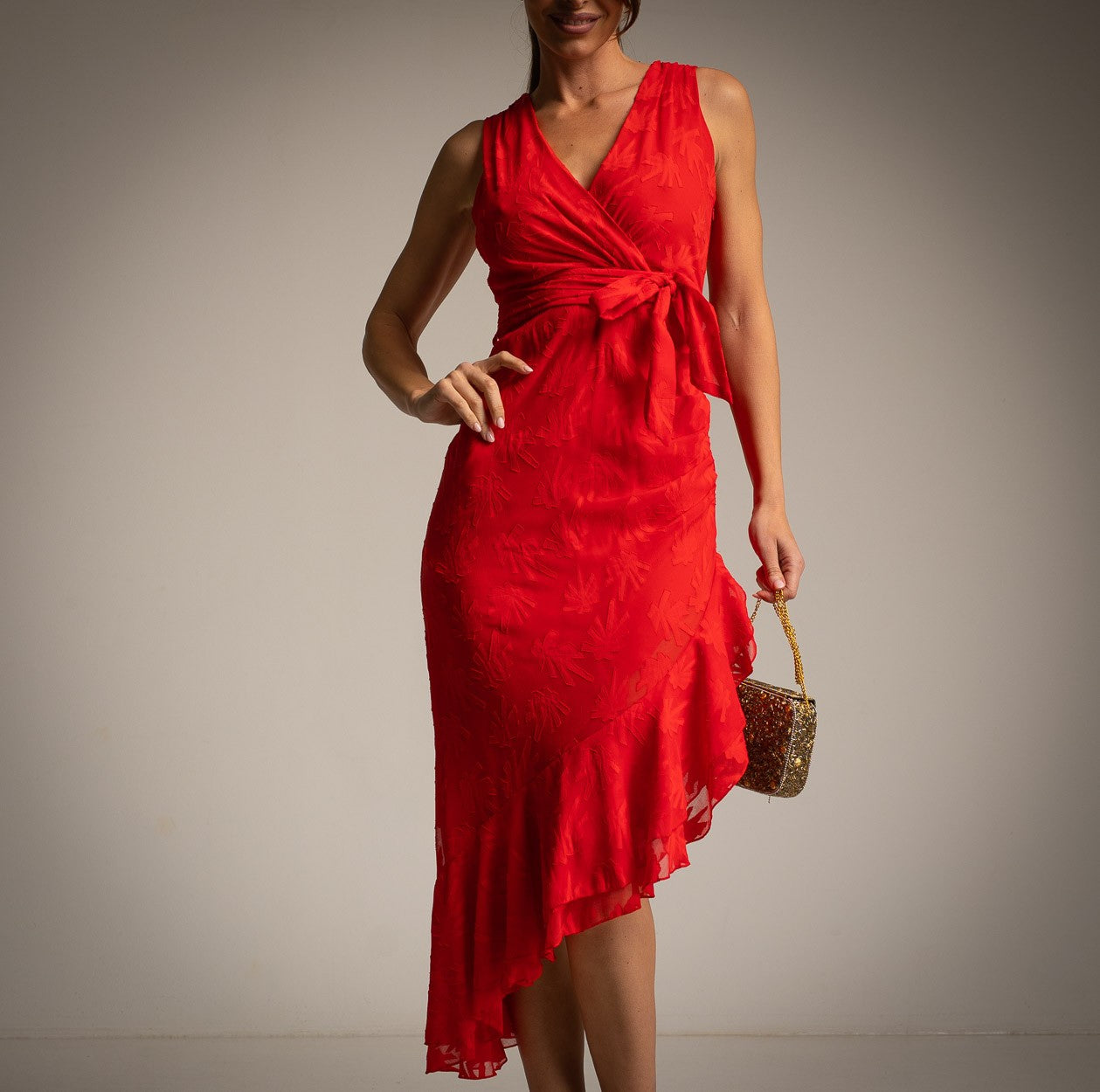 VESTIDO JACQUARD