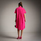 VESTIDO CAMISERO FLOR LENTEJUELAS Y PERLAS