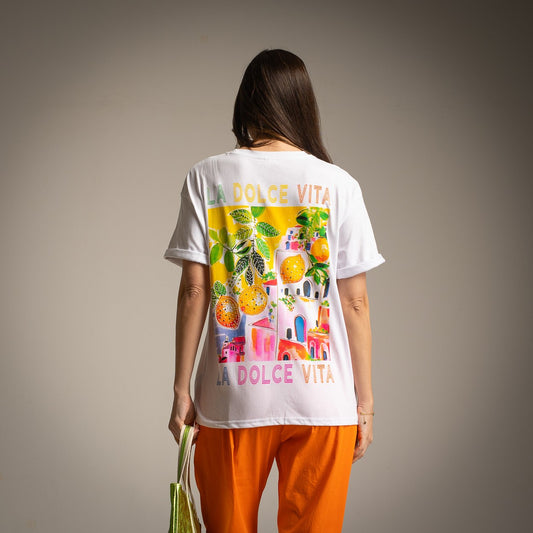 CAMISETA MANGA CORTA DOLCE VITA