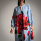 VESTIDO BOLSILLOS RAYA ANCHA