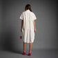 VESTIDO CAMISERO FLOR LENTEJUELAS Y PERLAS