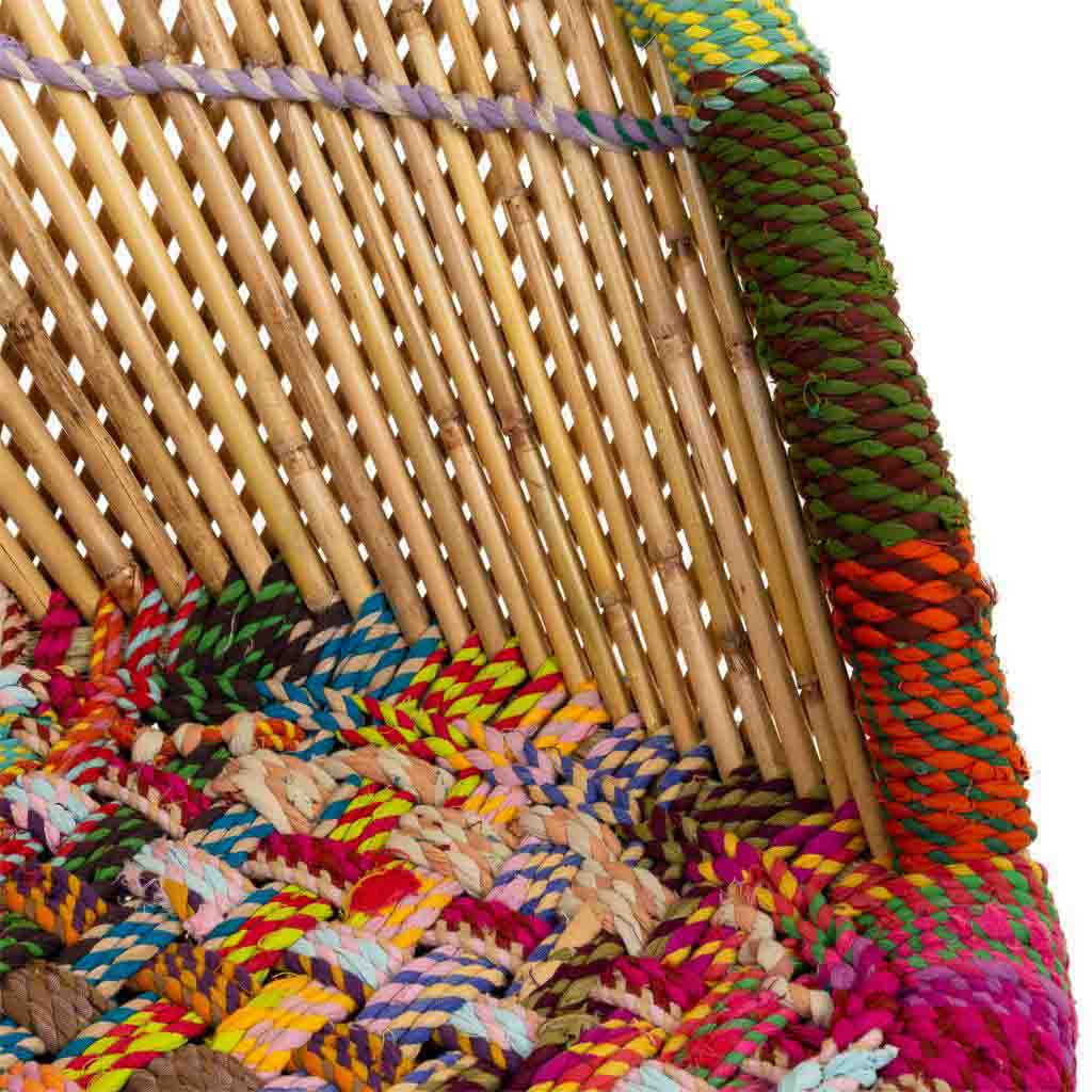 SILLÓN BAMBÚ TRENZADO