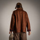 CHAQUETA ANTE FORRO CUADROS