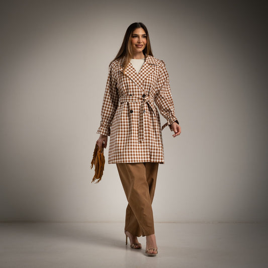 GABARDINA CUADRO VICHY