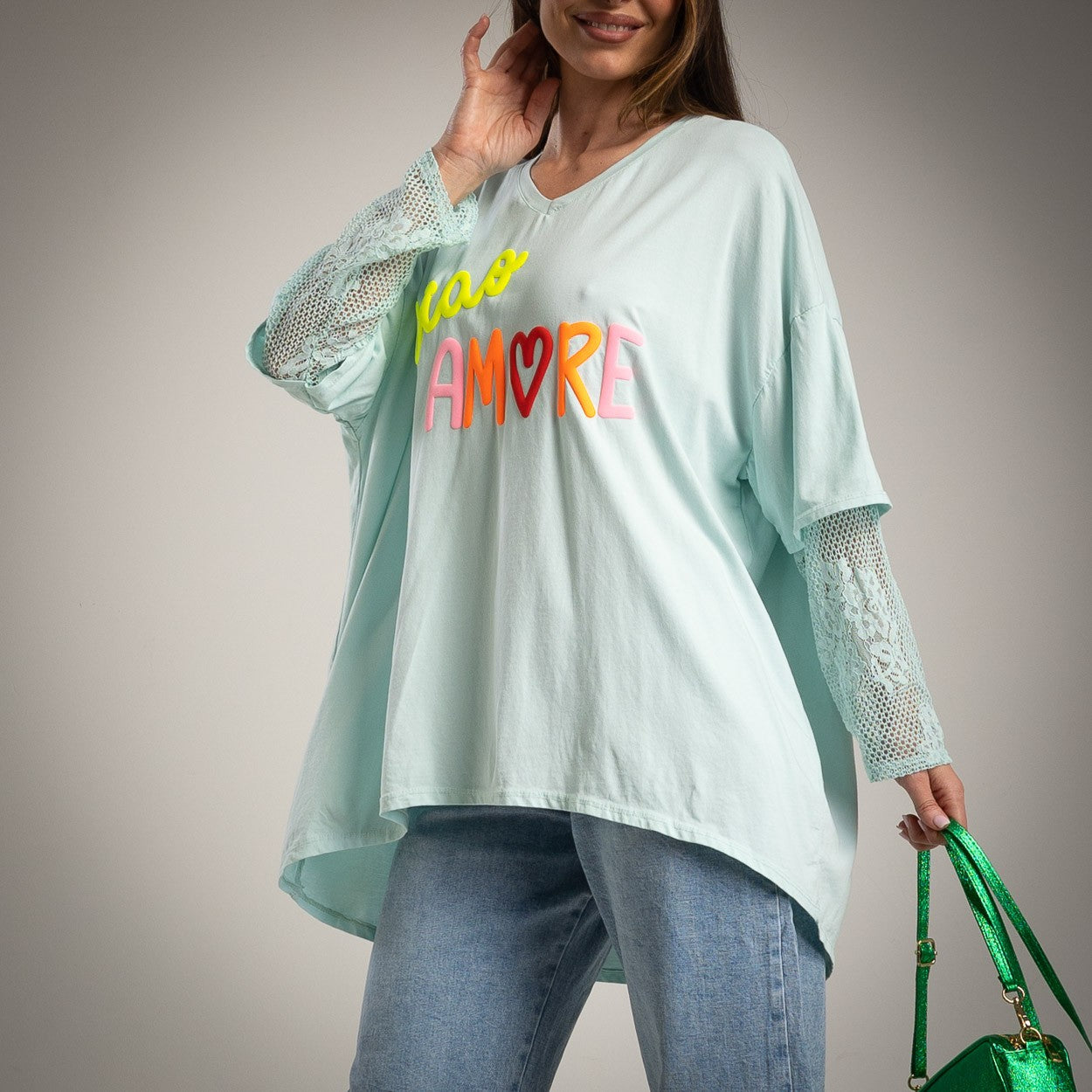 CAMISETA OVERSIZE CIAO AMORE