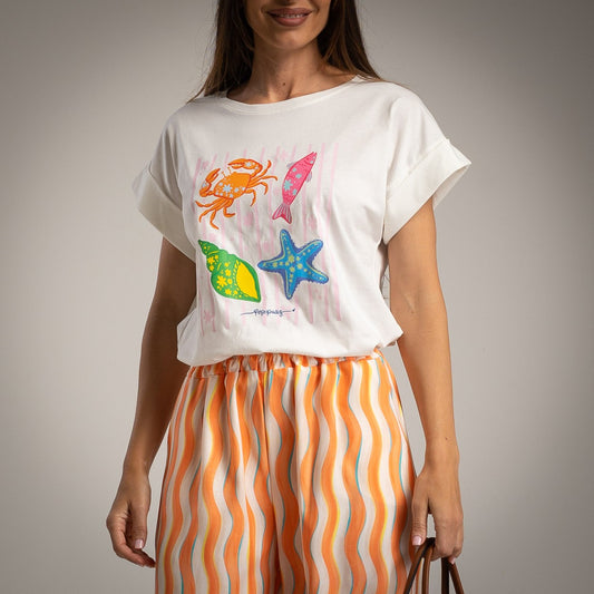 CAMISERA SEA MARE BLANCO