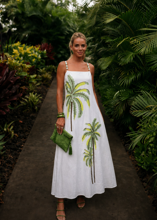 VESTIDO PALMERAS