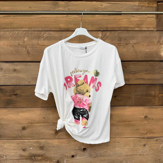 CAMISETA FOLLOW YOUR DREAMS