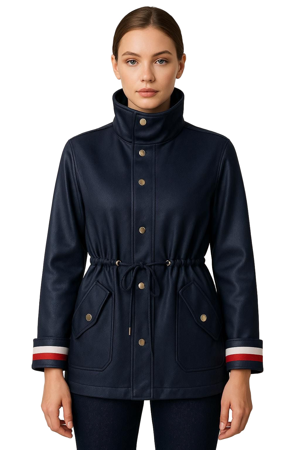 CHAQUETA IMPERMEABLE DETALLE PUÑOS