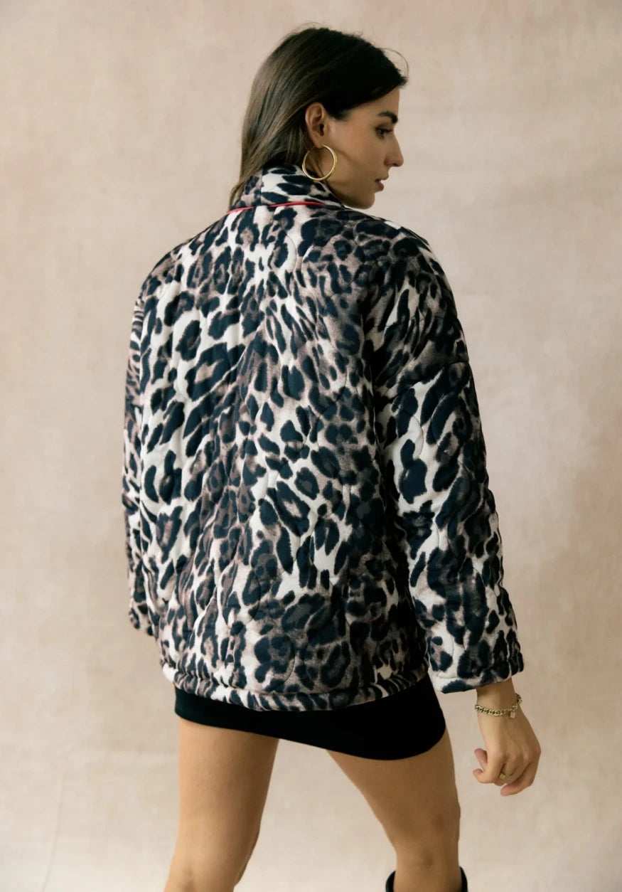 ABRIGO ACOLCHADO PRINT LIGERO