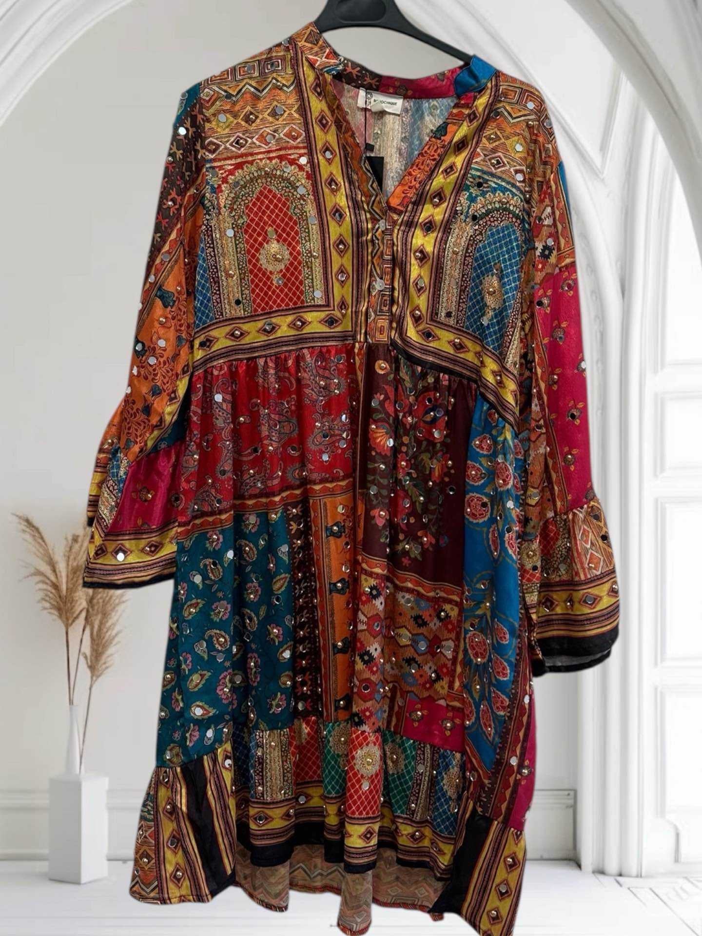 VESTIDO ÉTNICO CRISTALES