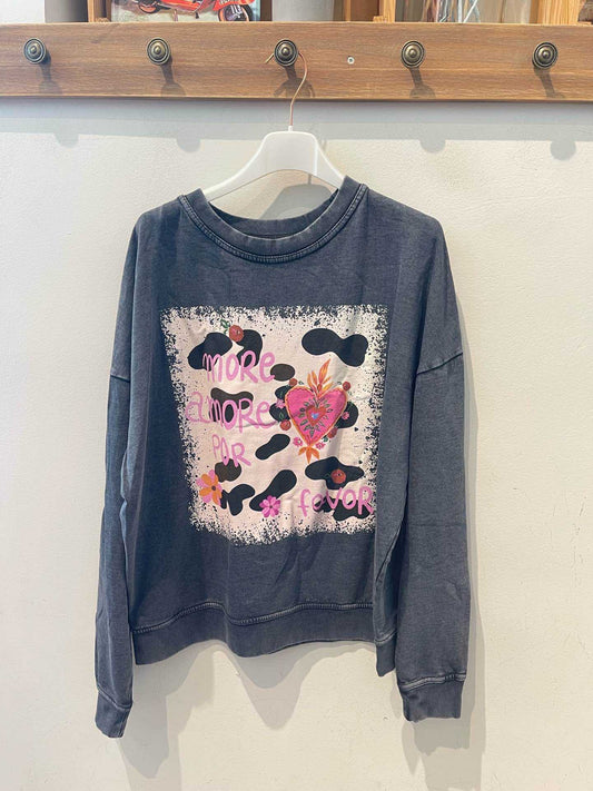 SUDADERA MORE AMOR